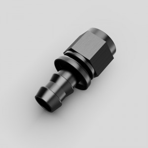 4an/6an/8an/10an/12an Push Lock Oil Kraftstoffschlauch -Anpassungsadapter Ende